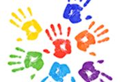  Finger paint hand prints
